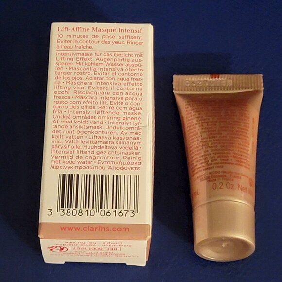Clarins Intensive Facial Lift Wrap Masque NIB 8ML - Picture 6 of 12